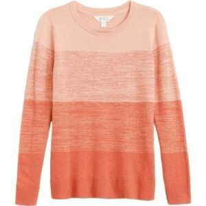 Market & Spruce NWT Sariah Orange Ombre Pullover Sweater Size‎ XL